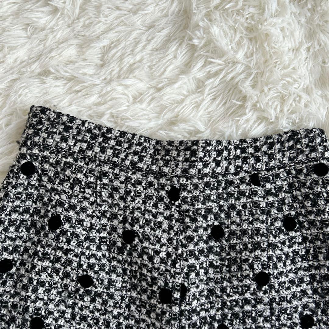 ✨大人気✨シェリエ ドットツイードレディキュロット