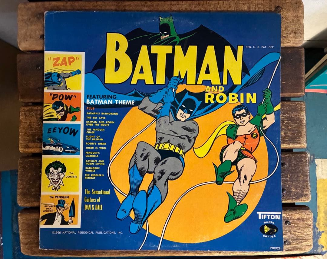 オリジナル盤 BATMAN AND ROBIN Vinyl Record