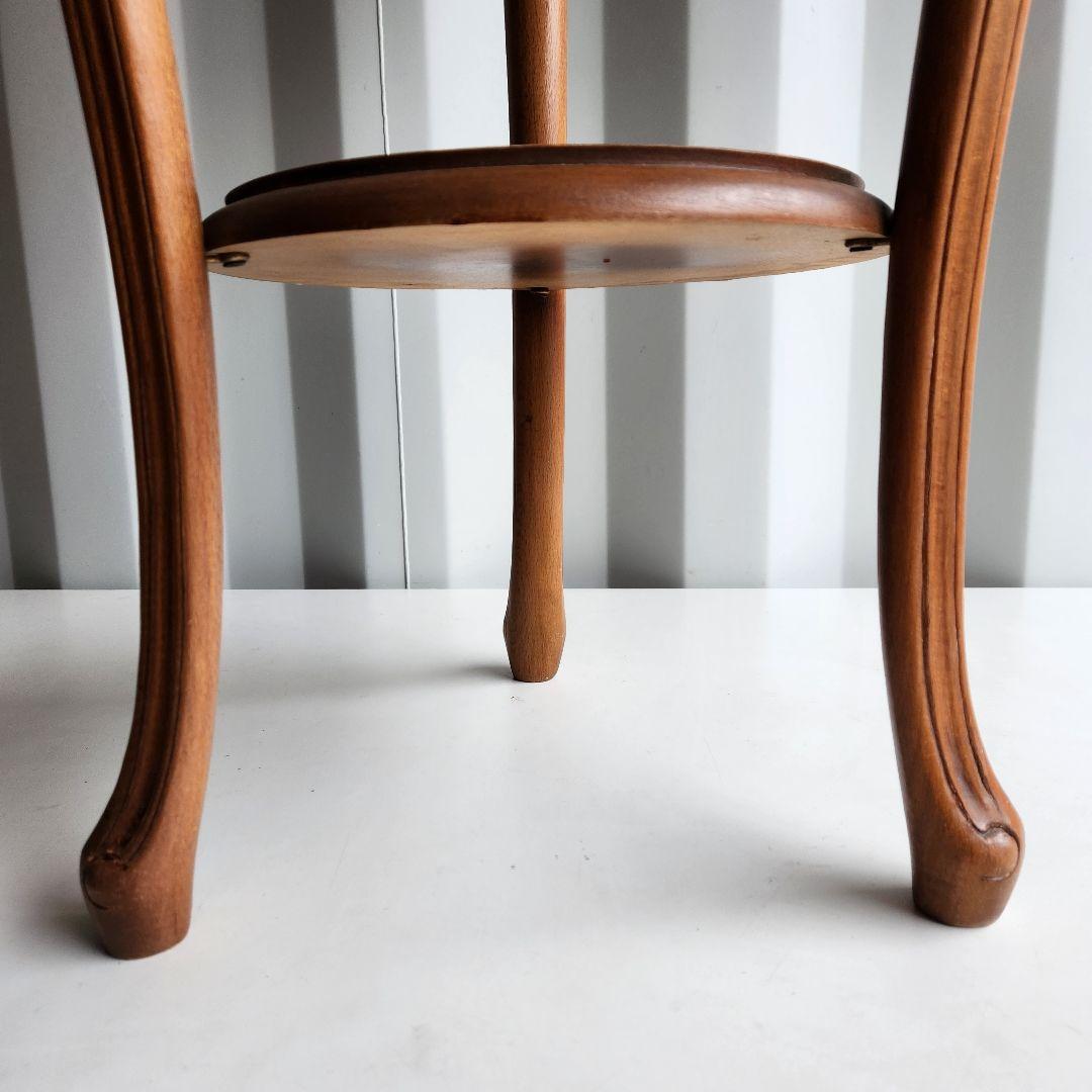 希少　アンティーク　猫脚　コンソールテーブル　サイドテーブル　花台