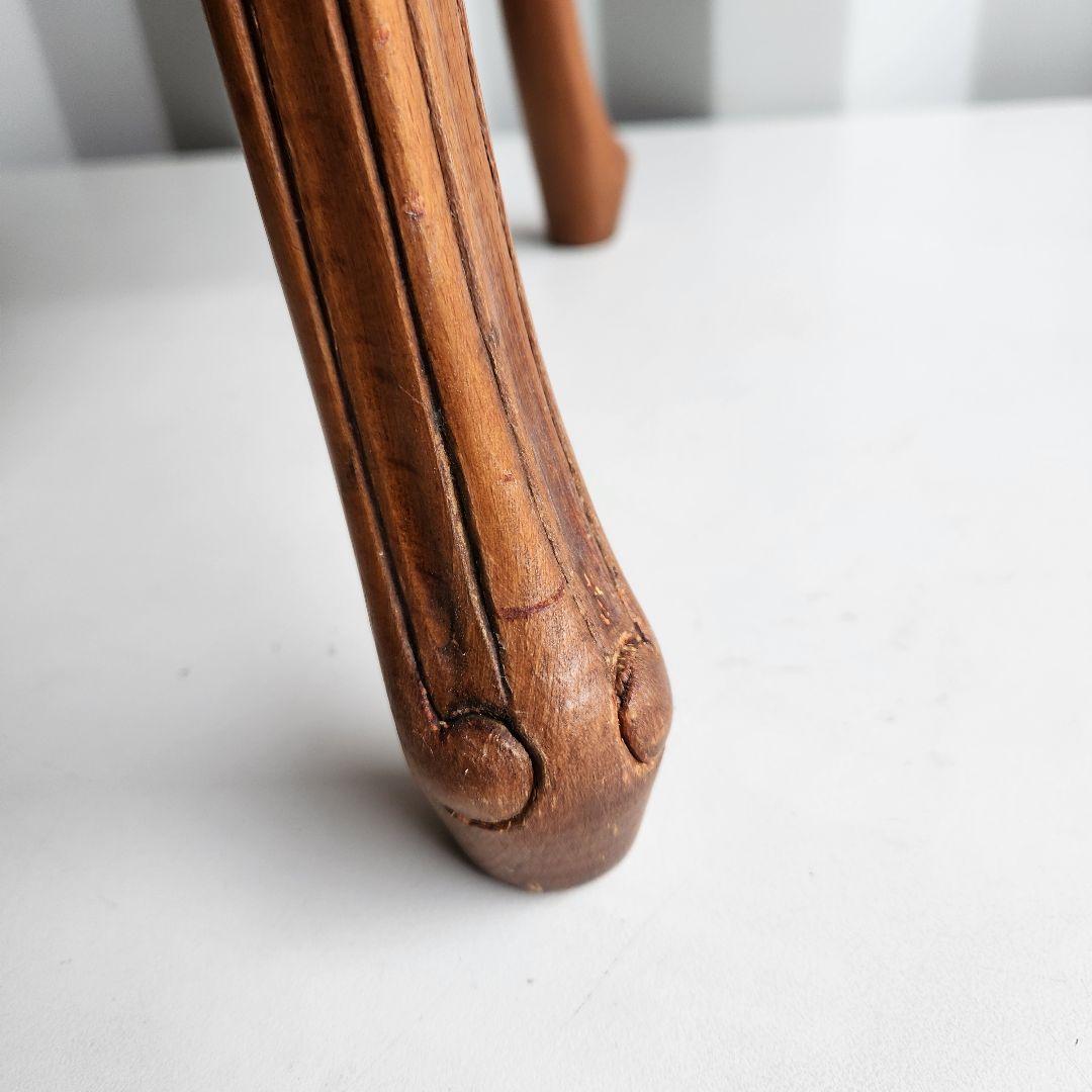 希少　アンティーク　猫脚　コンソールテーブル　サイドテーブル　花台