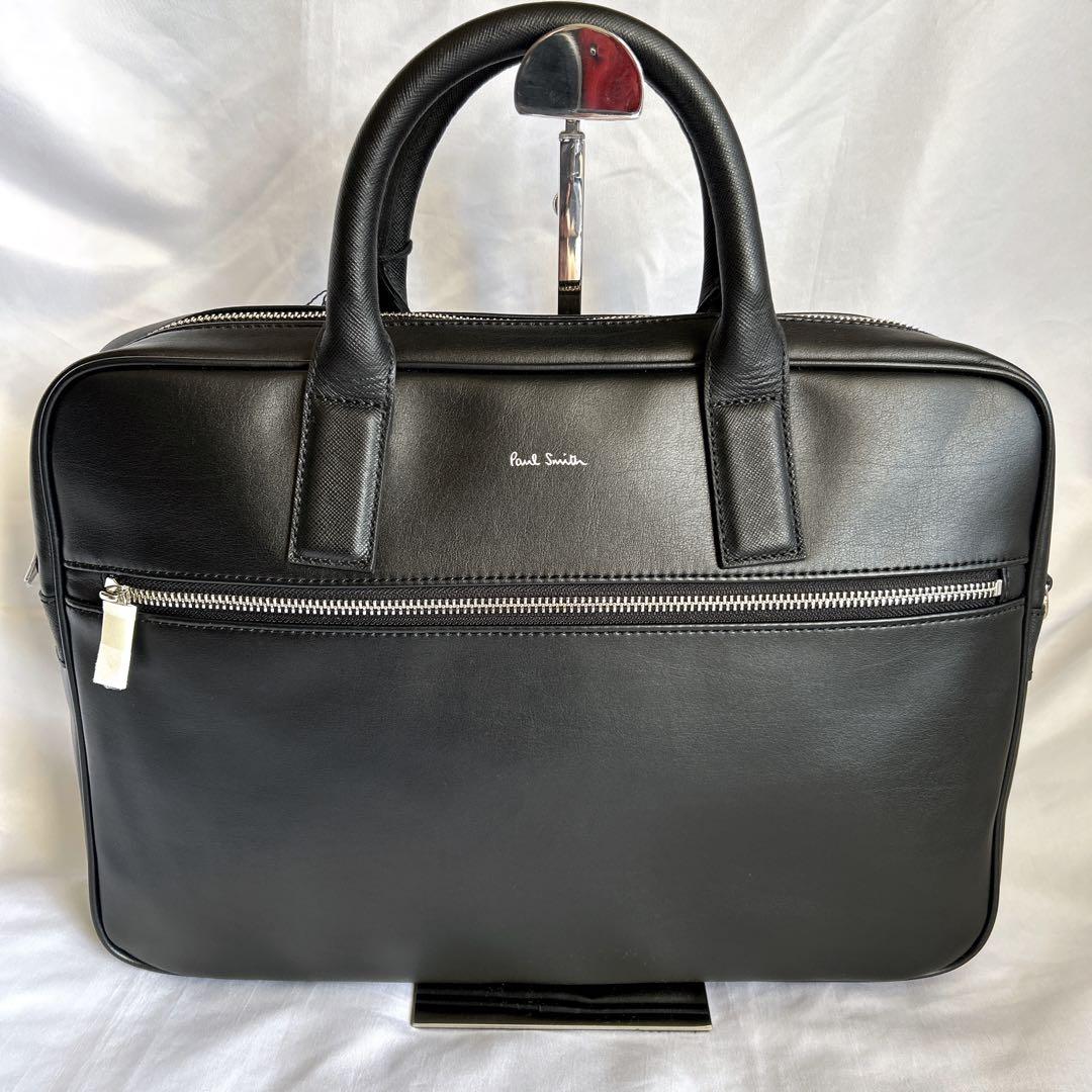 【未使用】ポールスミス ビジネスバッグ タグ付 グラナダ2way ブラック 希少