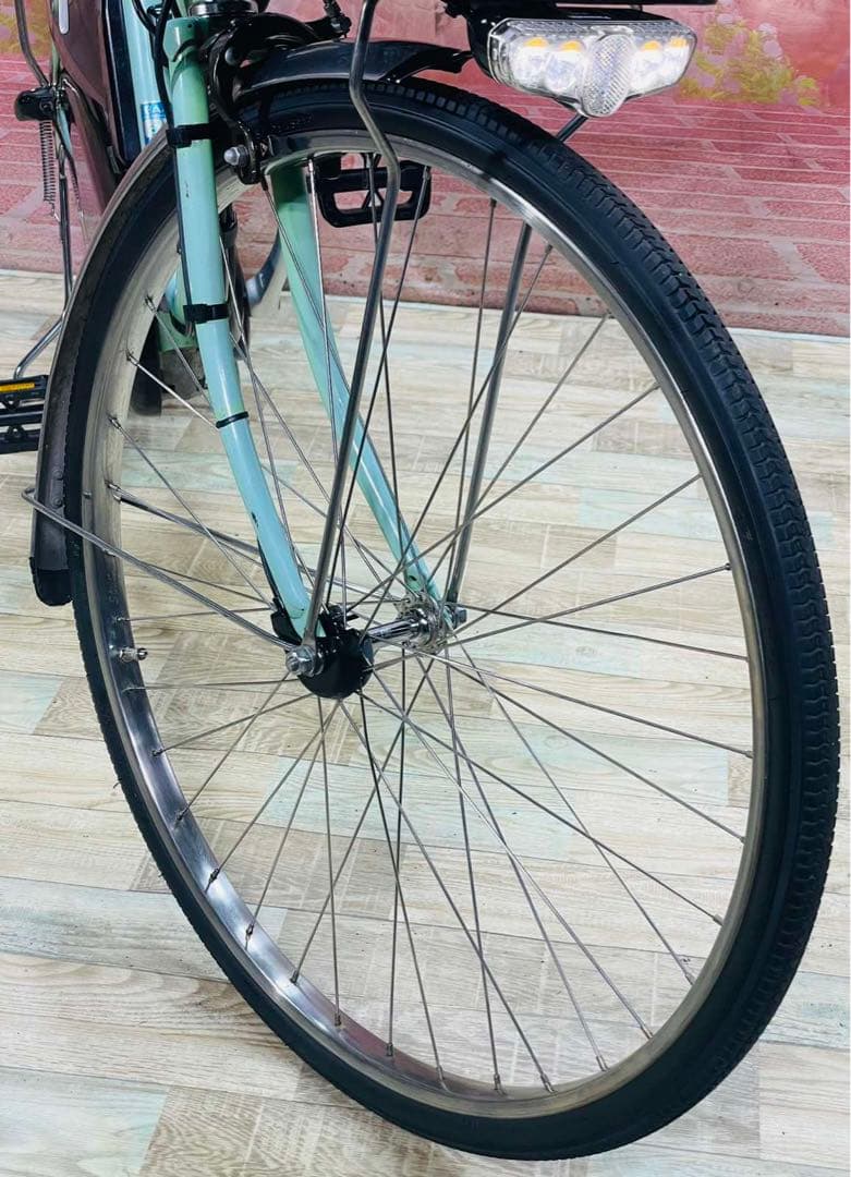 K2904 電動自転車パナソニック ママチャリ26インチ 8Ah 送料無料