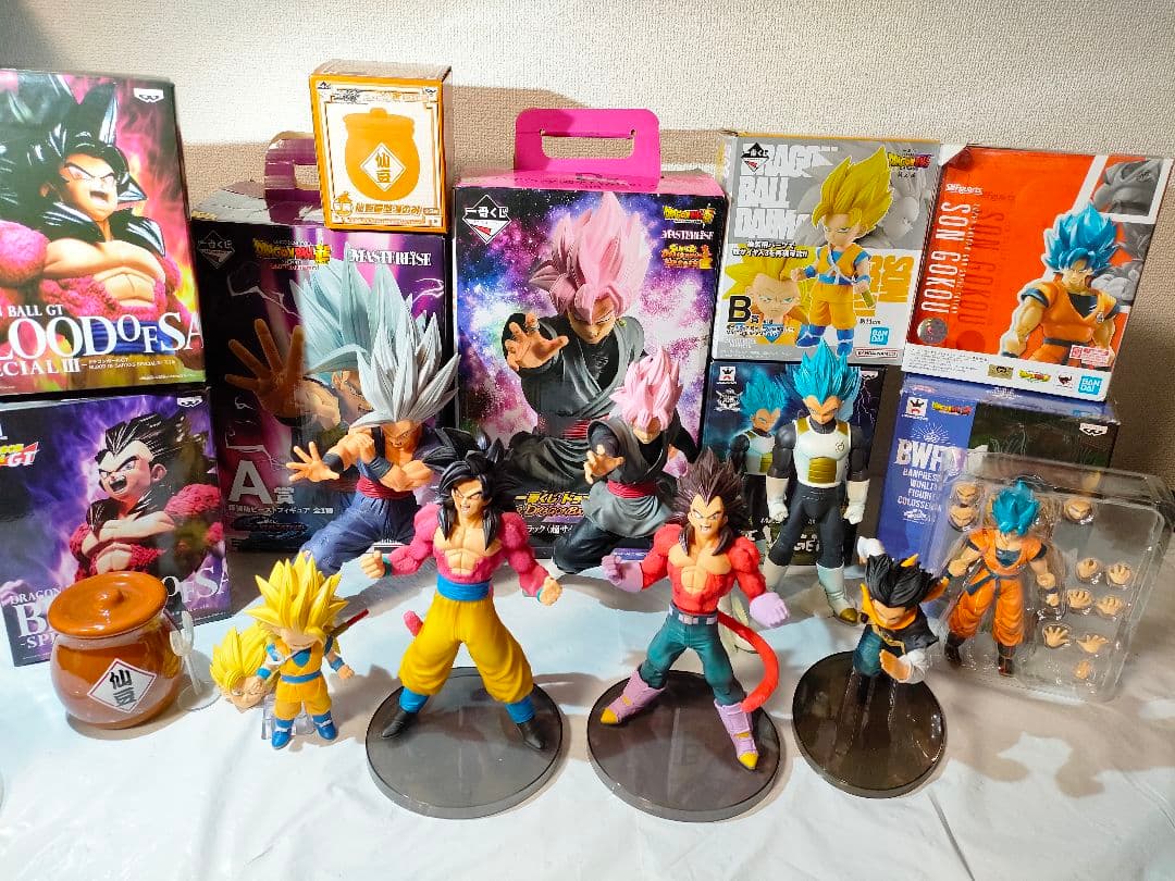 ☆　開封済み　ドラゴンボールフィギュア　まとめ売り　孫悟空　ベジータ　孫悟飯　他