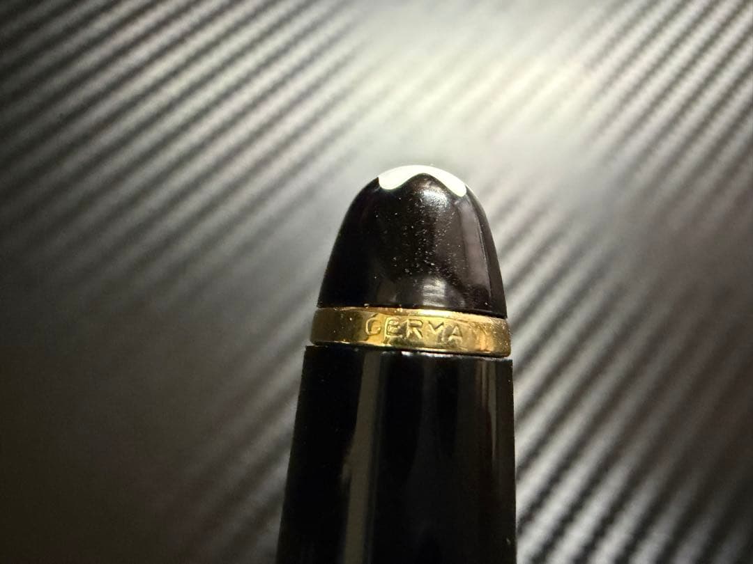 極美品 モンブラン マイスターシュテュック 144 ブラック 全金 B 万年筆