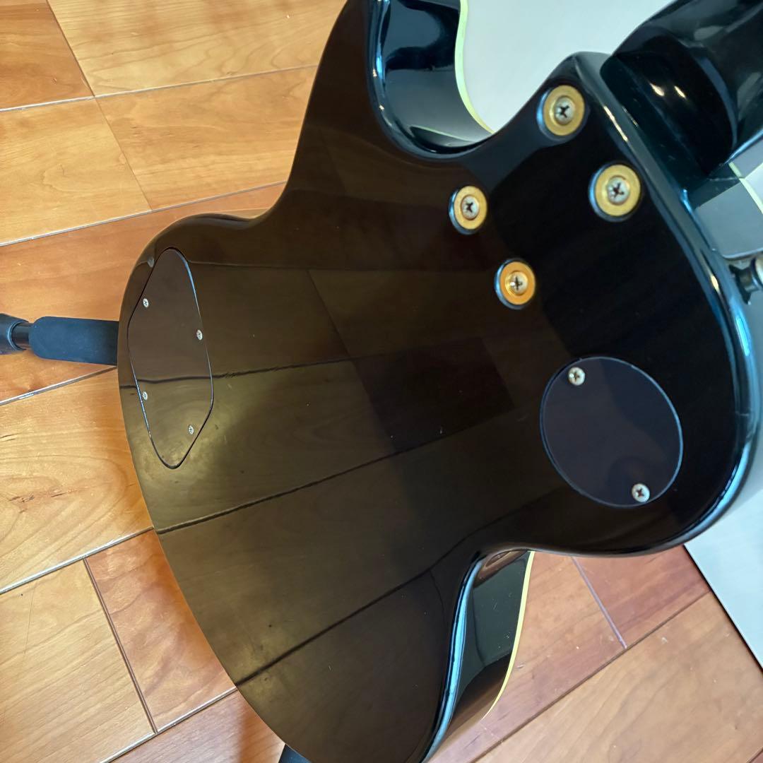 GrassRoots/グラスルーツ レスポールカスタム ブラック ソフトケース付