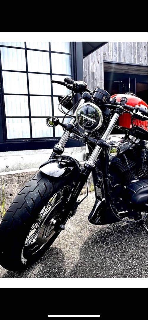 フォーティーエイト純正ウインカーブレーキ＋デイトナ（プロミネンス　カバー）付き