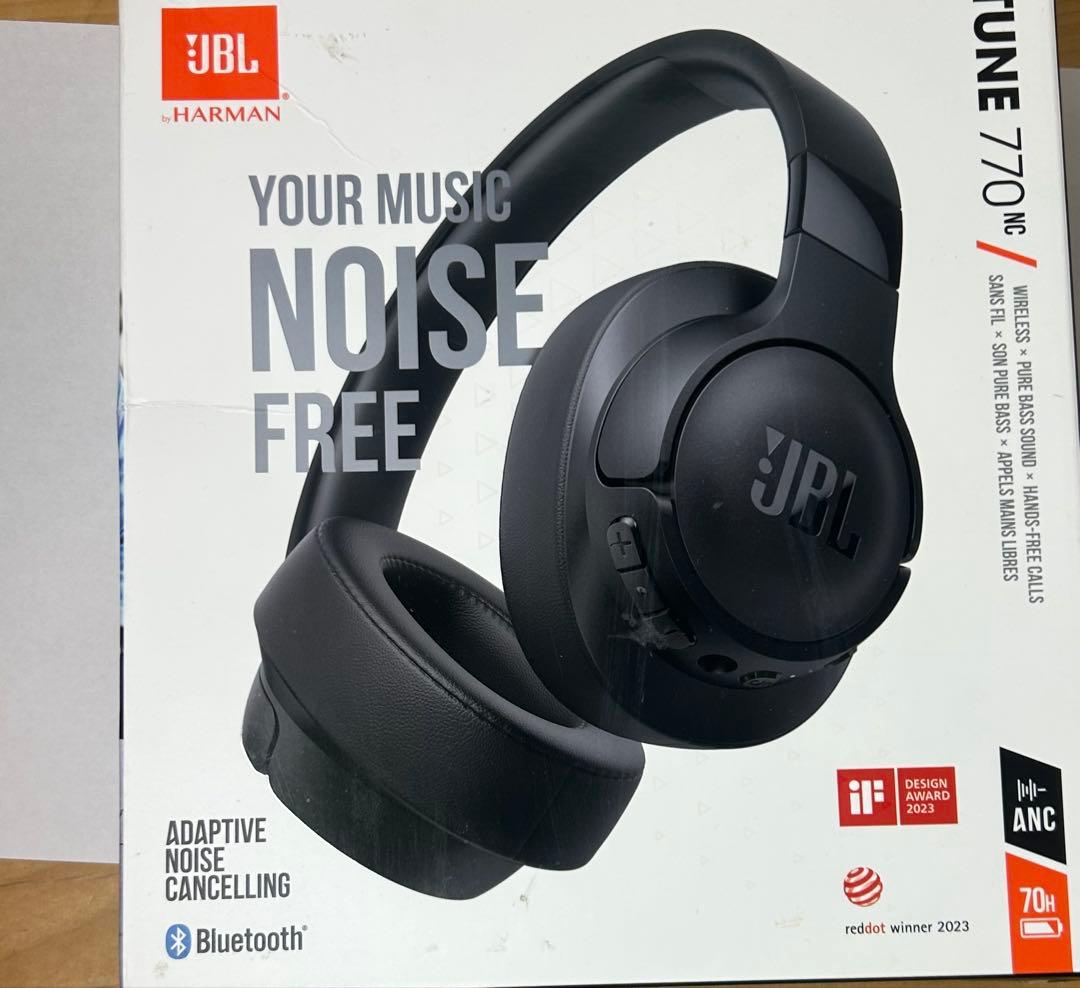 JBL ワイヤレスヘッドホン tune770nc ※箱別料金
