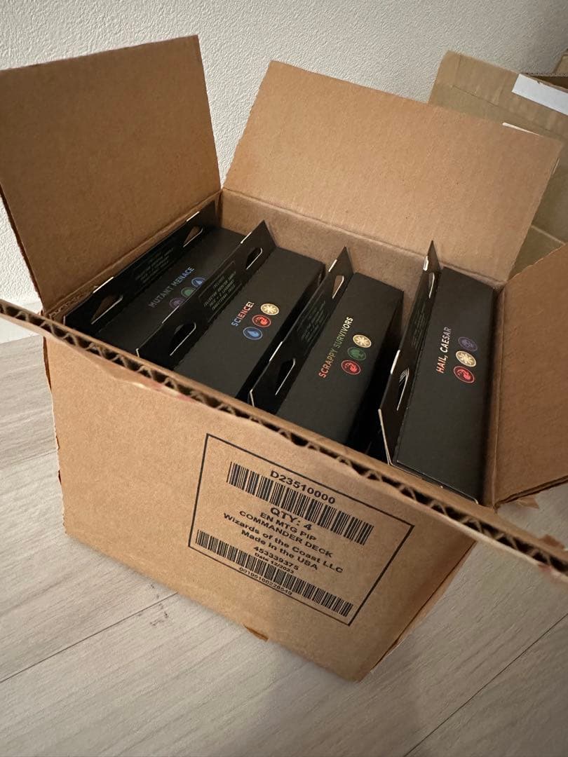 MTG 統率者デッキ Fallout フォールアウト 英語版　　4種セット