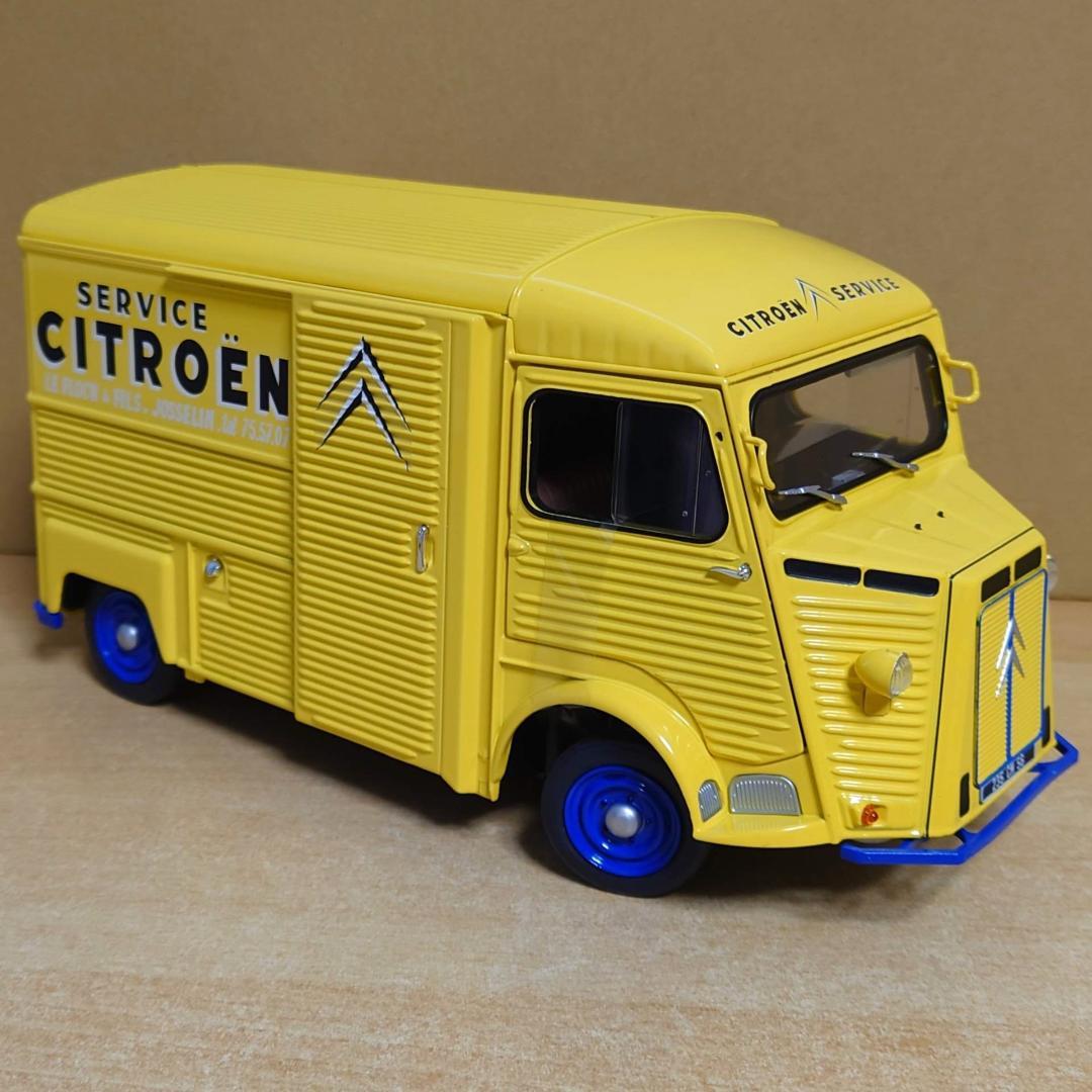1/18 シトロエン タイプHY 1969 イエロートラック CitroenHY