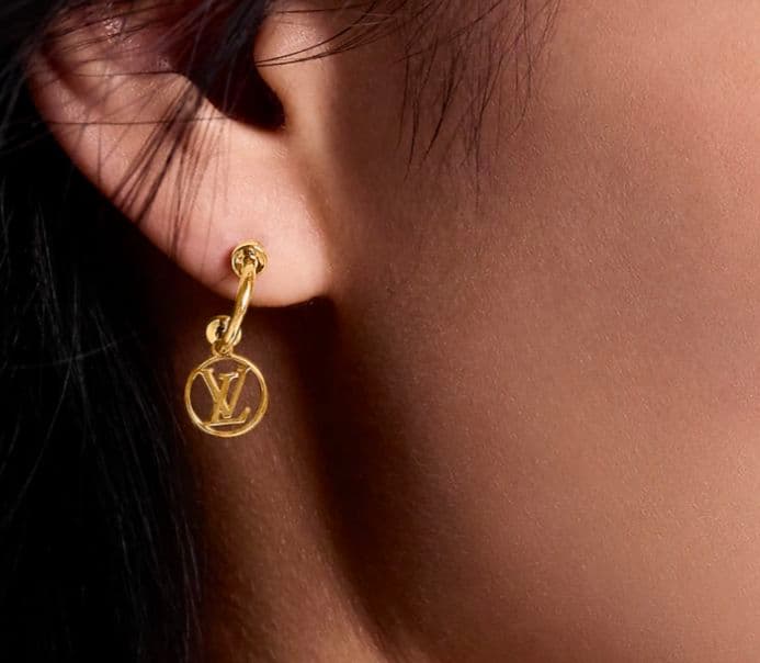 ☆美品☆ Louis Vuitton ブックルドレイユ・ブルーミングピアス