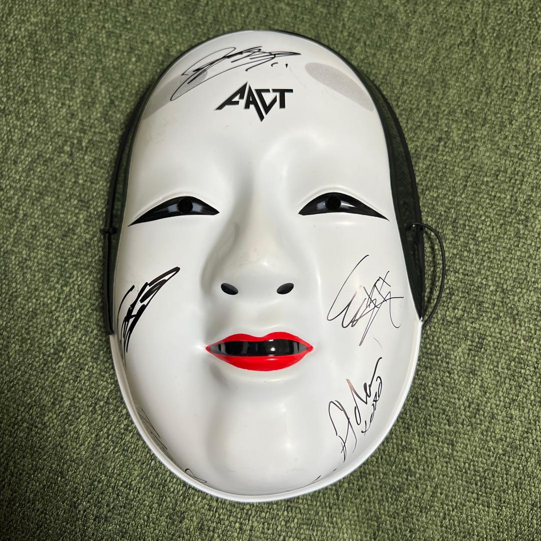 FACT サイン入り能面