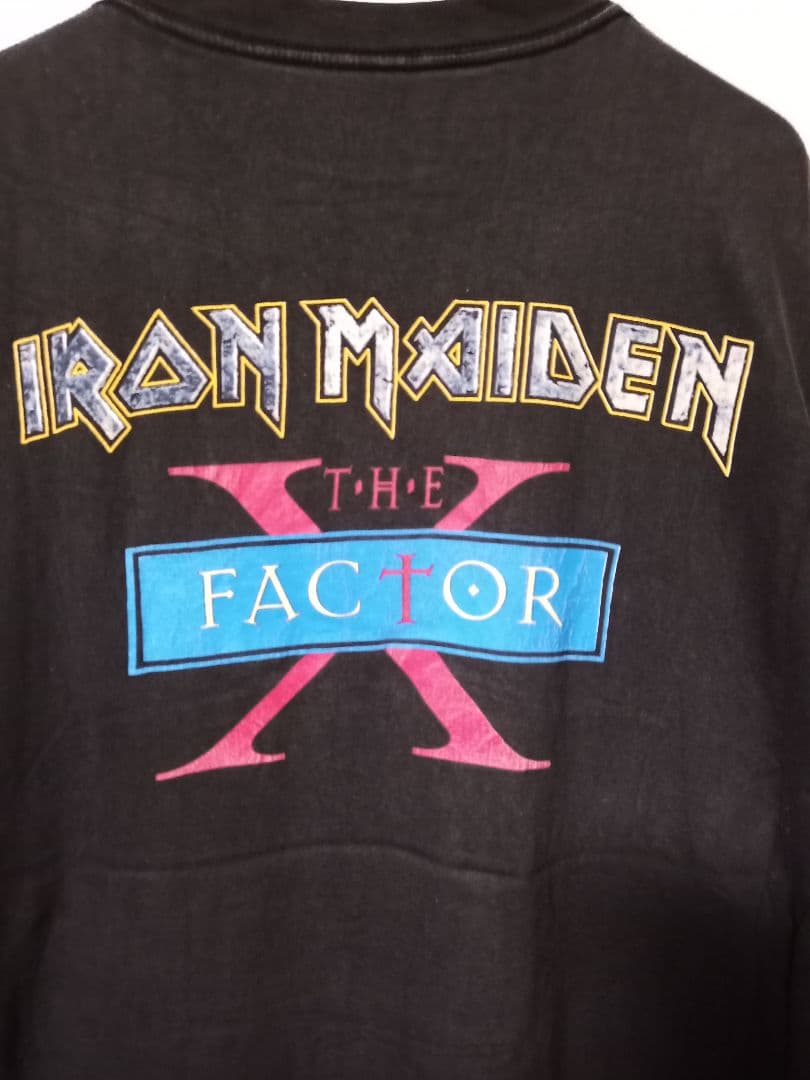 【値引き交渉不可商品】古着 90s Iron Maiden Tシャツ