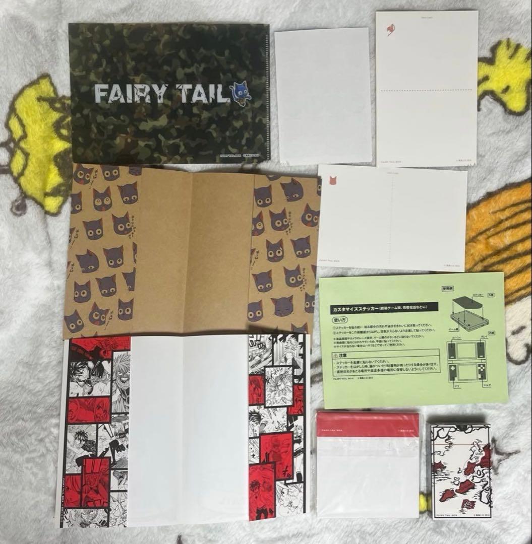 アニメ　FAIRYTAIL フェアリーテイル　グッズ　トランプ　シール　まとめ