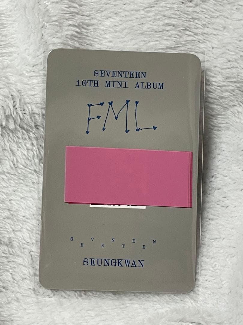 【レア】SEVENTEEN FML スングァンサノクトレカ