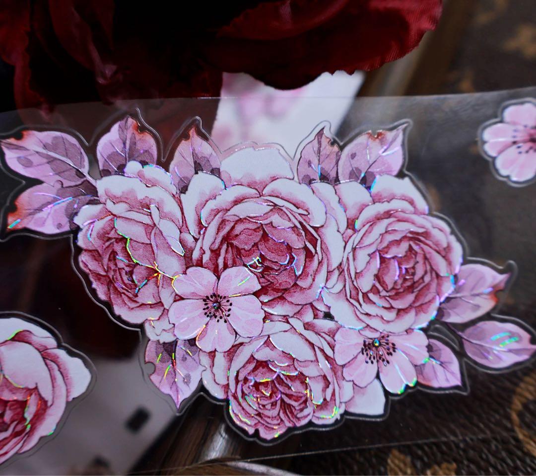 繁花文创《红颜旧》海外マスキングテープ　マステ 【2657】