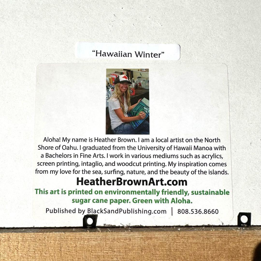 ヘザーブラウン 絵画 Hawaiian Winter