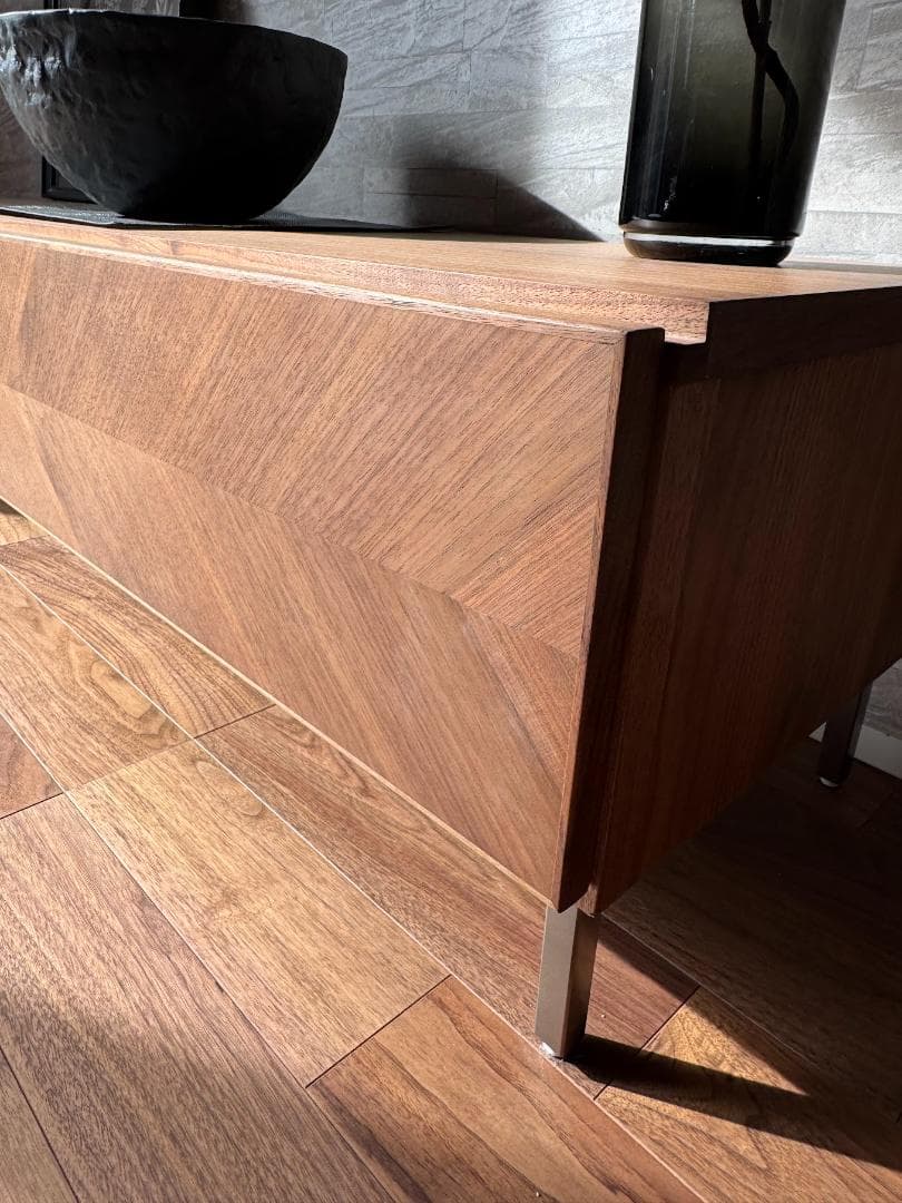 モデル展示 未使用品 TVボード 関家具 W1500 ウォールナット 北欧