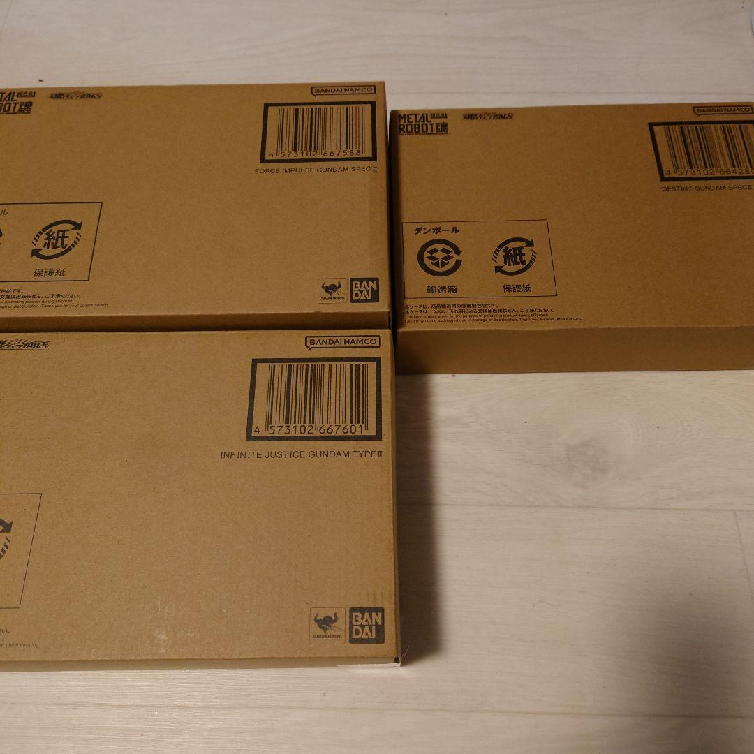 新品未開封メタルロボット魂　デスティニー　インパルス　インフィニットジャスティス