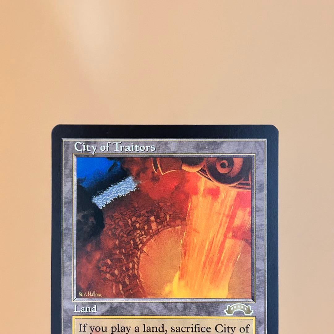 MTG 裏切り者の都 City of Traitors 英語 2枚セット 土地