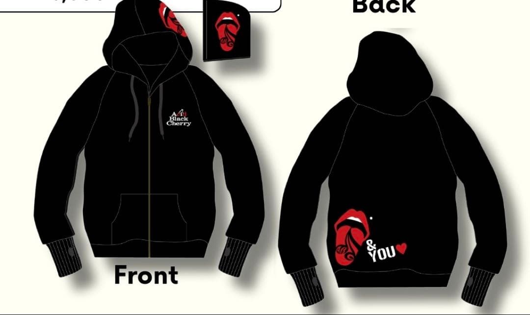 ABC パーカー Acid Black Cherry 2026 yasu