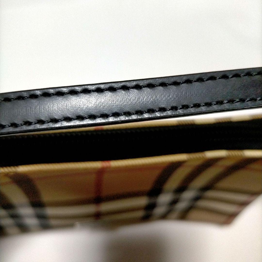 BURBERRY バーバリー ノバチェック アクセサリーポーチ ベージュ