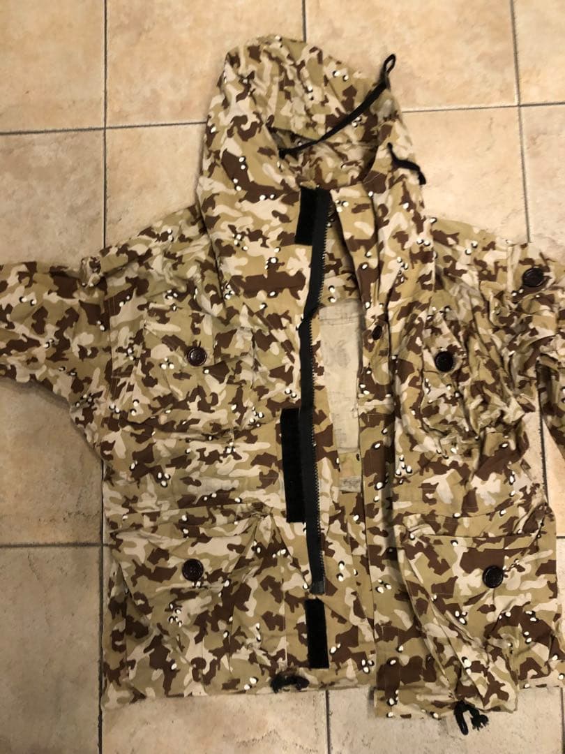 A BATHING APE 迷彩フード付きジャケット