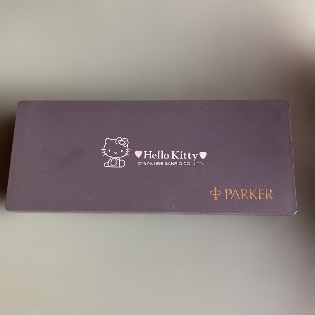「希少」Parker Hello Kitty ボールペン 専用ケース付き