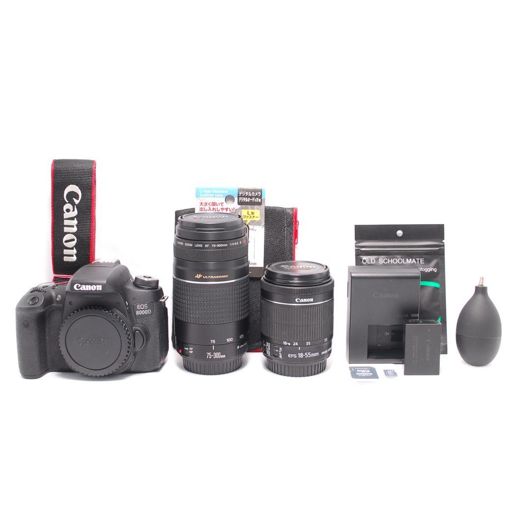 ❤即購入1000円OFF❤Canon 8000D Wi-Fi 超望遠レンズセット