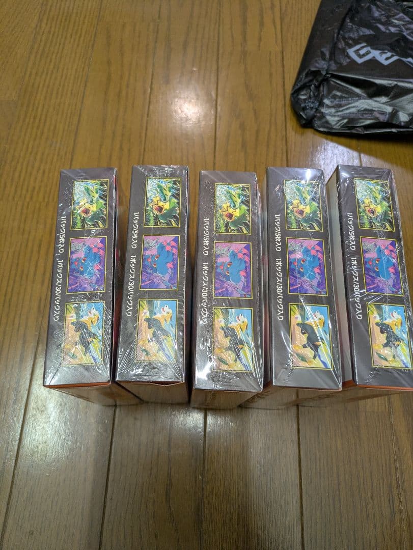 ポケモンカード インフェルノX 5BOXセット シュリンク付き　新品未開封