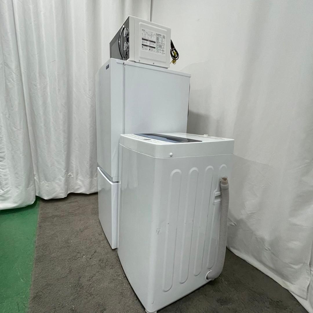 ★187 家電３点セット 冷蔵庫 洗濯機 レンジ50Hz専用 安い 設置無料