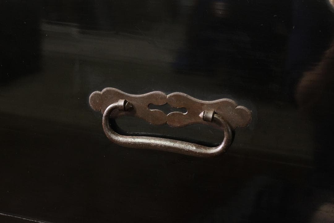 兜金具！庄内箪笥 古家具/古民家/時代箪笥/チェスト/和家具/古道具/古民具