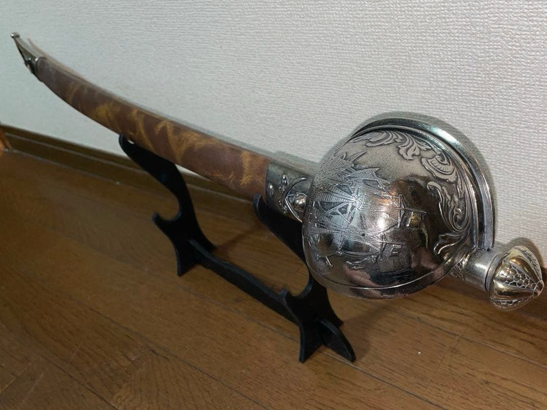 【希少品】パイレーツカトラス 模造刀 西洋剣 コスプレ用 デニックス製