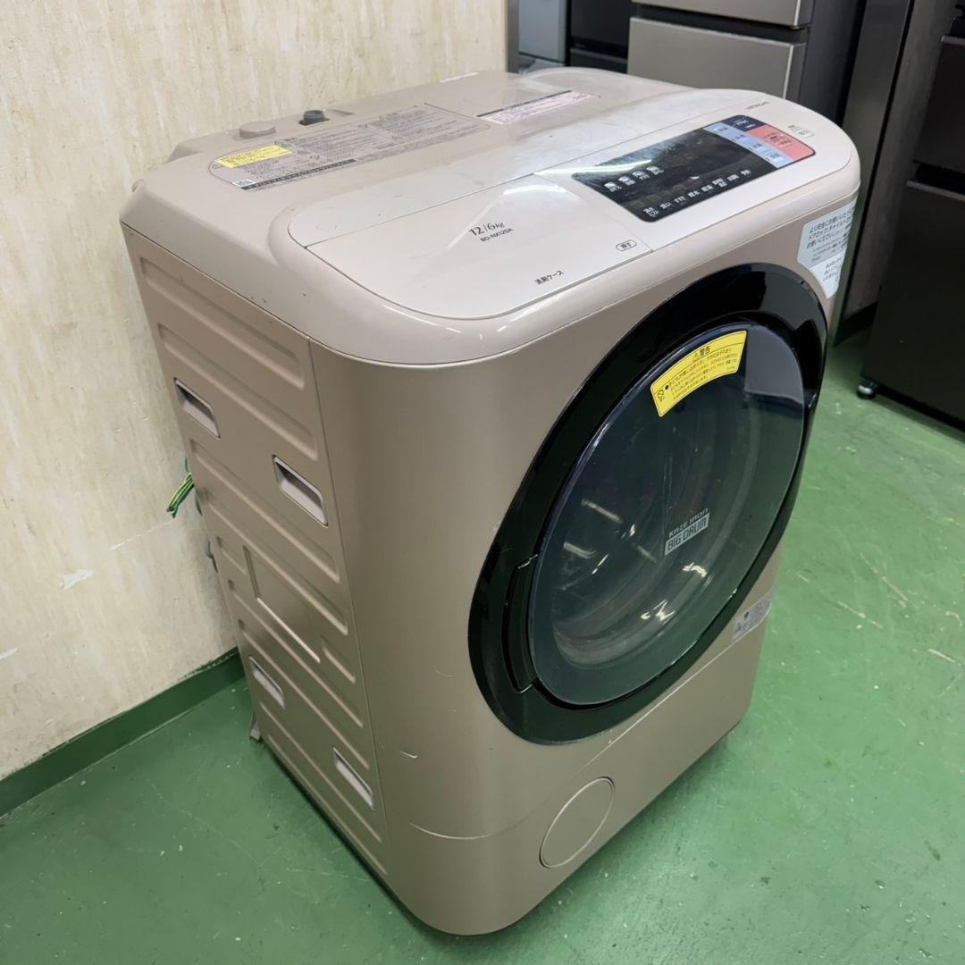 172 ドラム式洗濯機　容量12キロ　乾燥6キロ　左開き　美品　半年保証　大人気