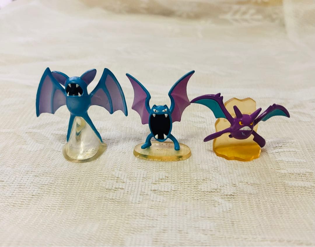 ポケモン モンコレ ズバット ゴルバット クロバット セット フィギュア 希少