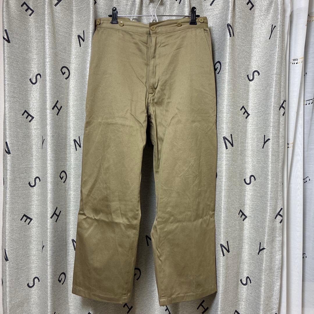 COMOLI コットンチノオーバーパンツ【1】