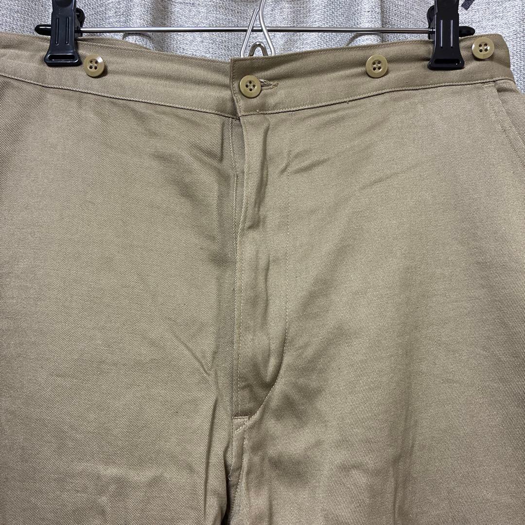 COMOLI コットンチノオーバーパンツ【1】