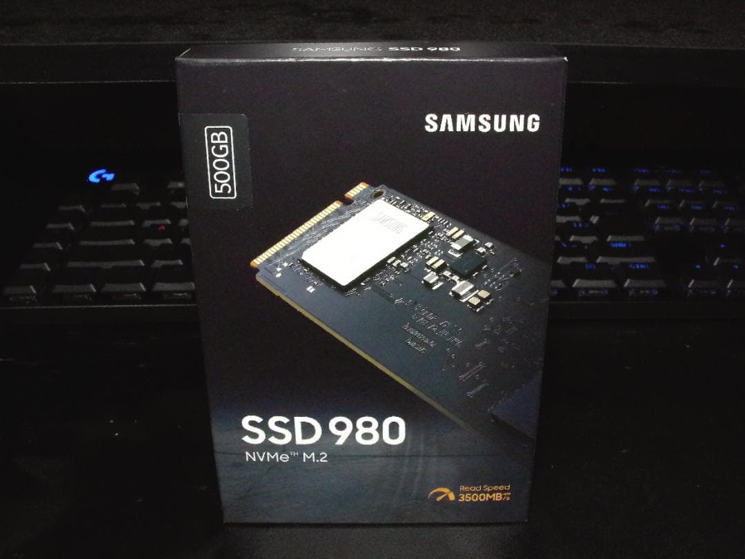 Samsung SSD 980 500GB NVMe M.2 ①