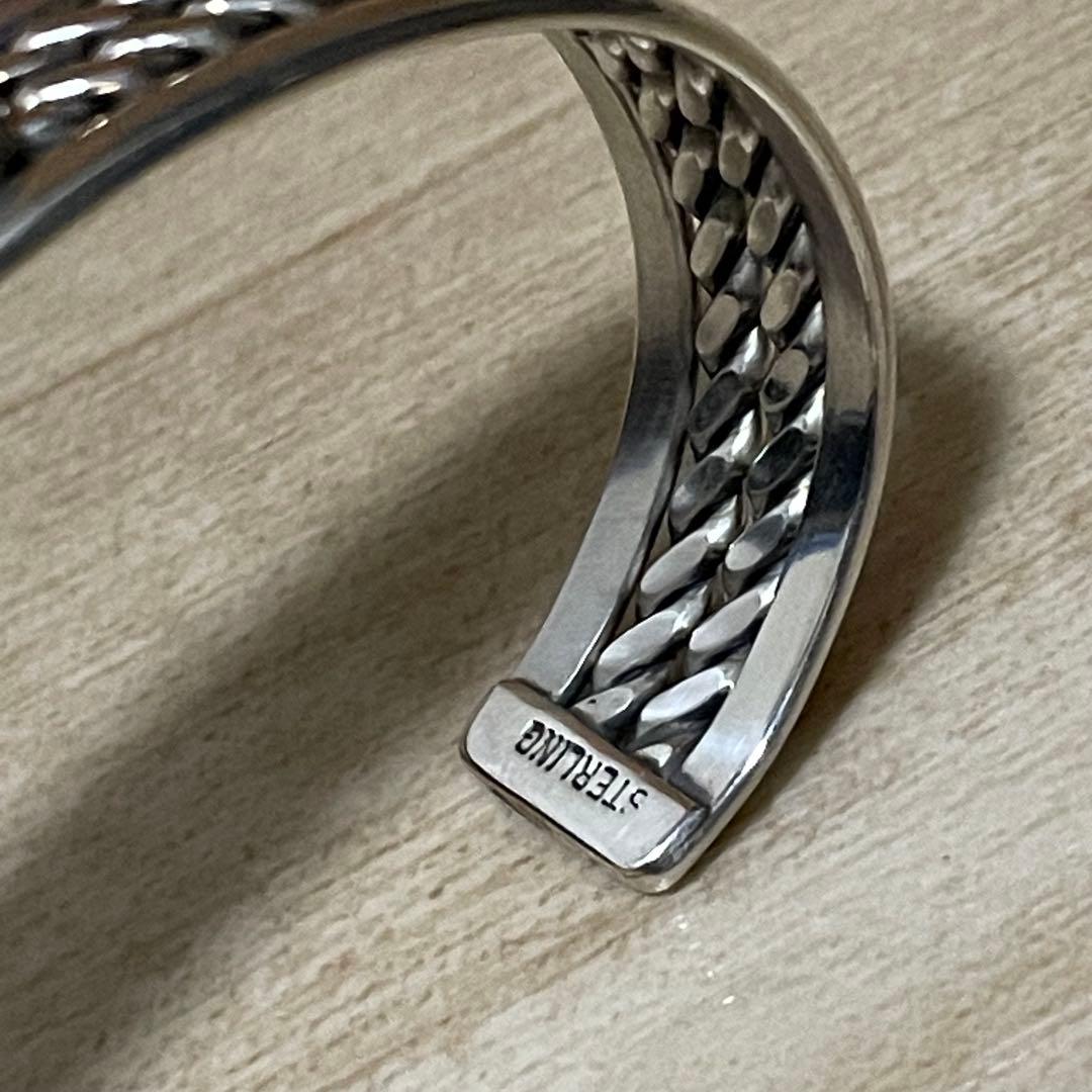 作者不明 T刻印 インディアンジュエリー ターコイズ バングル