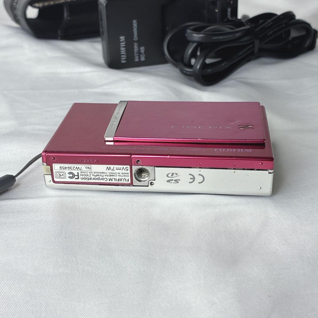 【動作品】FUJIFILM FinePix Z ピンク コンデジ