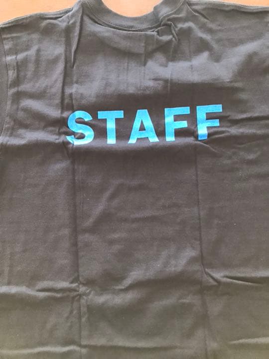 嵐　５×10 スタッフTシャツ