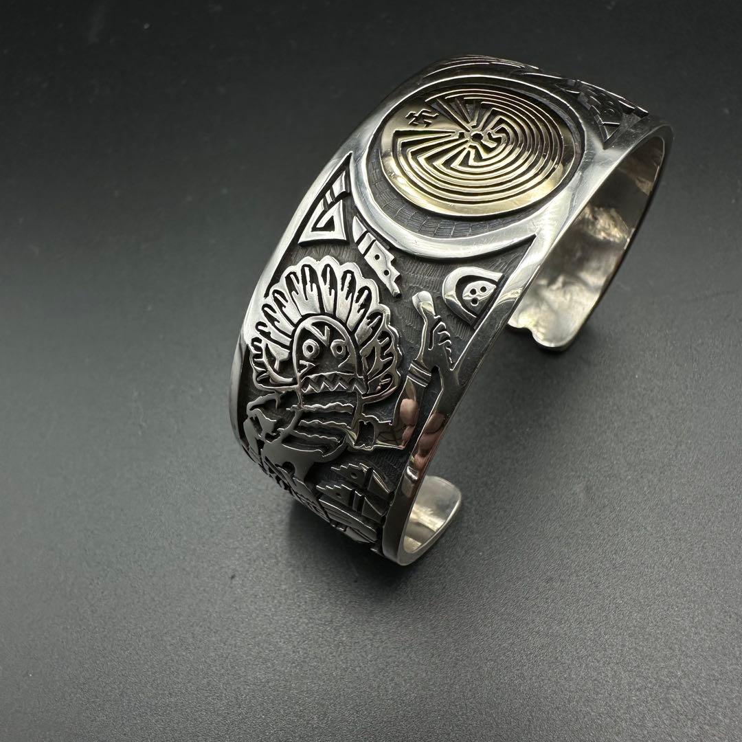 Hopi Jason takala K14 メイズ オーバーレイ バングル