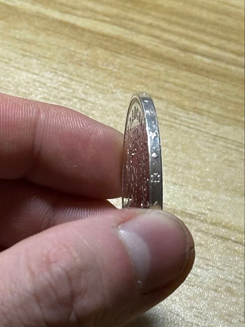 1975年 50フラン 銀貨　極美品　専門査定済み