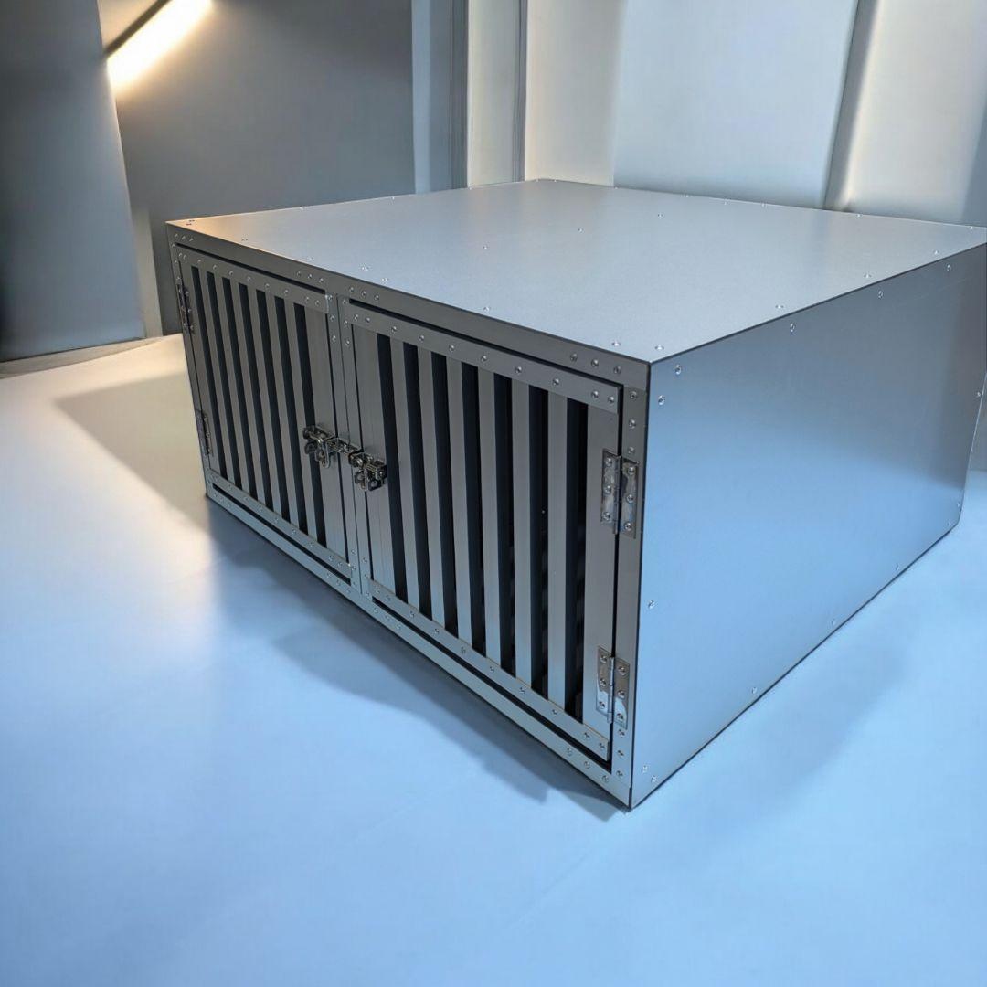 ドッグゲージ ✳ 2頭入れ 【 幅80×奥行き75×高さ45 】