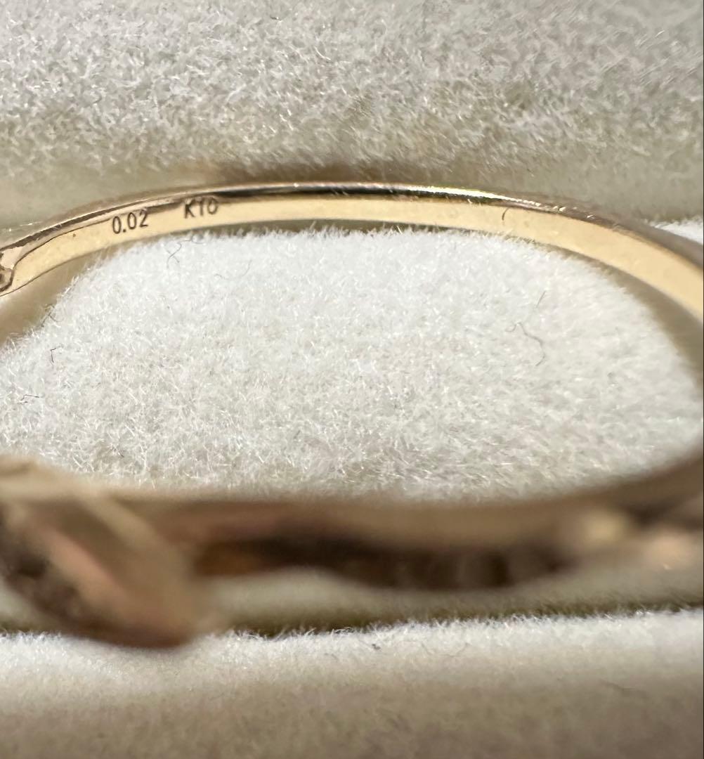agete 限定版 K10ゴールド リング