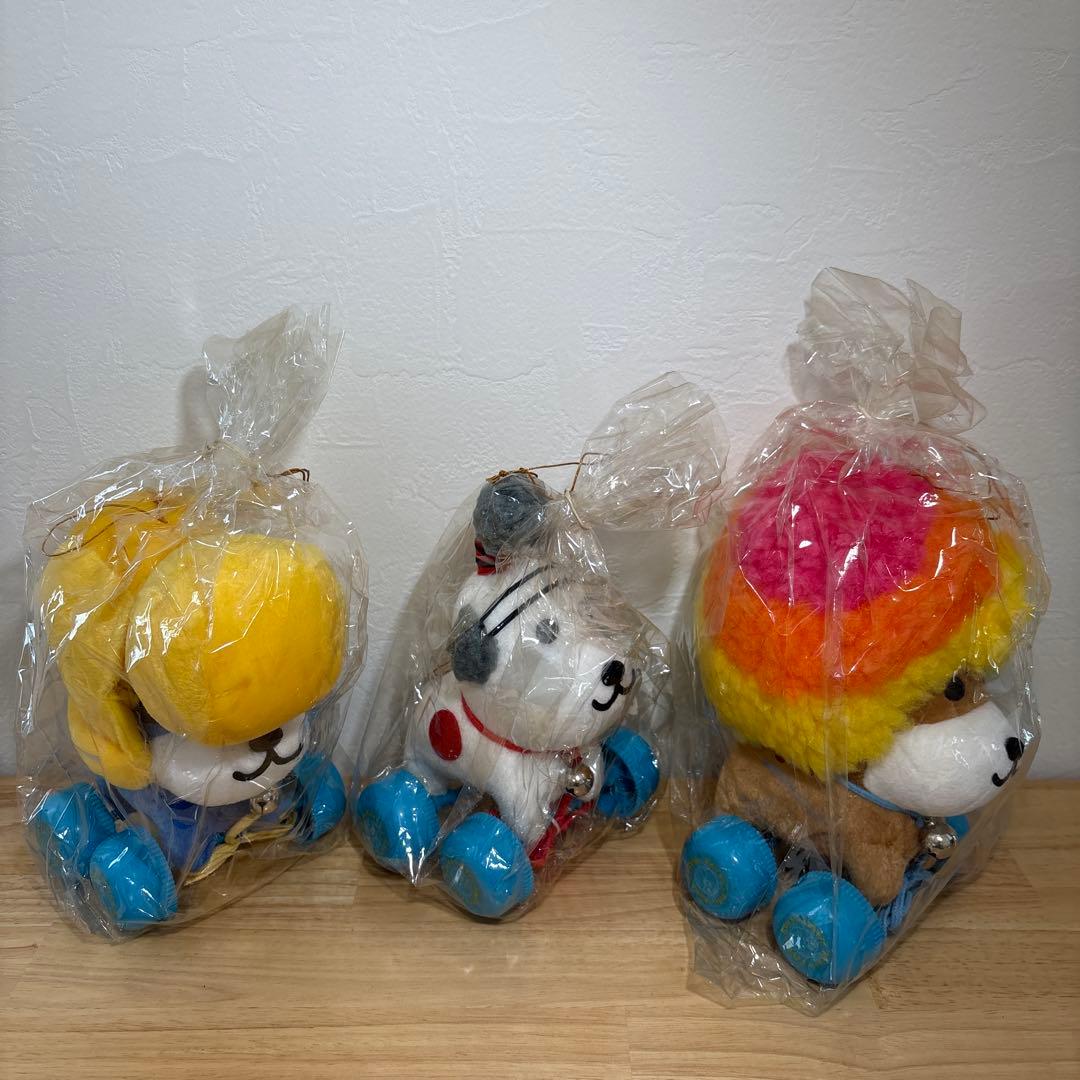 アフロ犬　おさんぽぬいぐるみ　BIG コンプ品　レア　希少