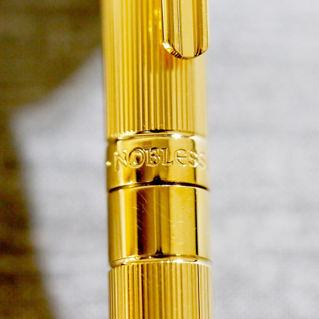 【極美品 送料込み】モンブラン ボールペン ノブレス ゴールド
