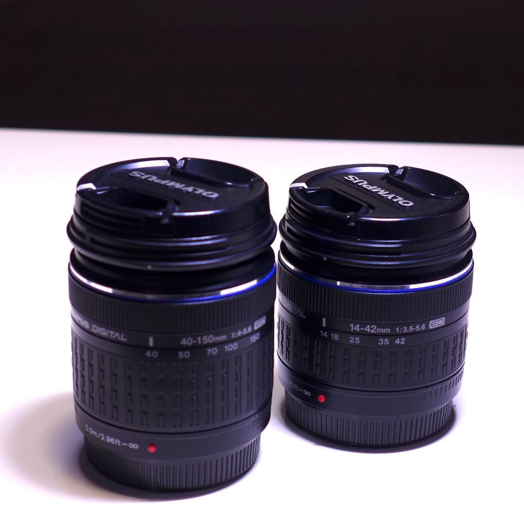 OLYMPUS ズームレンズ 14-42mm 40-150mm セット
