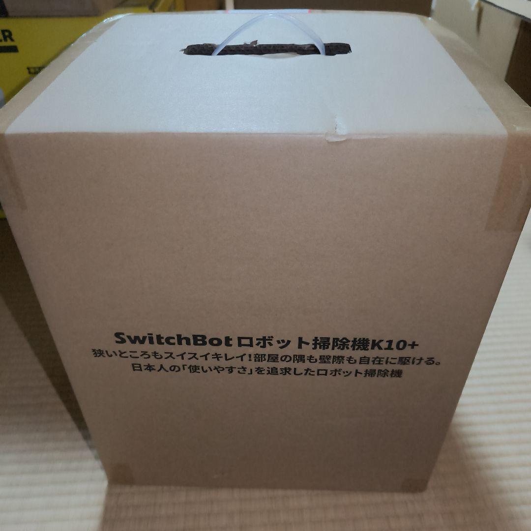 【新品】SWITCHBOT 掃除機K10＋ 水拭き W3011021