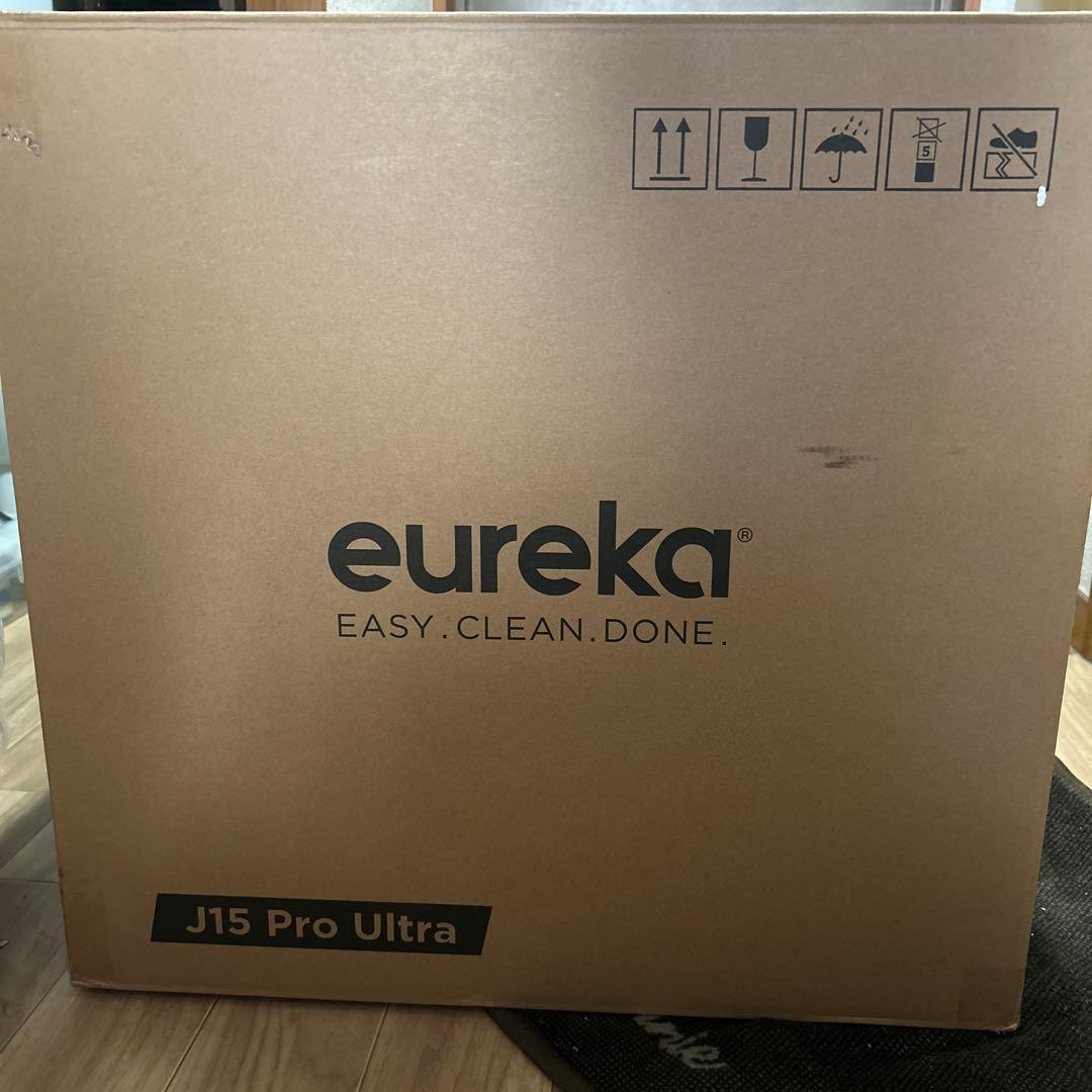 ユーリカJ15 PRO ULTRA ロボット掃除機 3本ピン交換アダプター付き