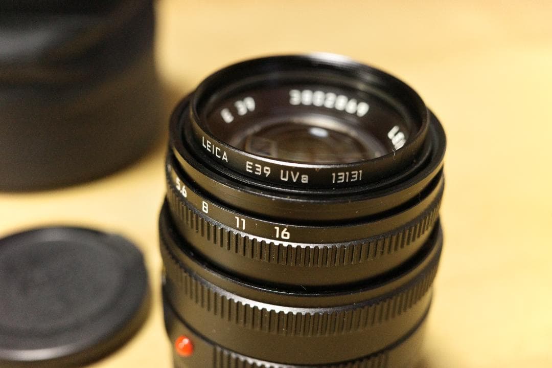 Leica Summicron ライカ ズミクロンM 50mm F2 フード内蔵